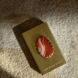 Orbit Matchbox Sleeve with Red Jasper