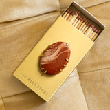 Orbit Matchbox Sleeve with Red Jasper