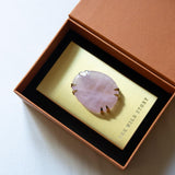 Orbit Matchbox Sleeve with Rose Quartz