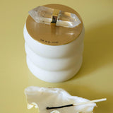 Aura Candle with Clear Quartz | LUZ ~ IN STOCK