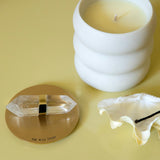Aura Candle with Clear Quartz | LUZ ~ IN STOCK