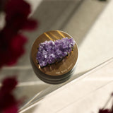 Aura Candle with Amethyst ~ PRE-ORDER
