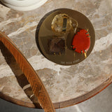WHERE THE LIGHT FINDS YOU ~ Constellation Candle with African Citrine, Red Jasper, Smoky Quartz