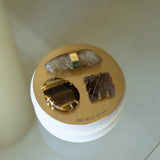 Constellation Candle with Tiger's Eye, Smoky Quartz & African Citrine | MAGIC HOUR