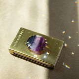 Orbit Matchbox Sleeve with Rainbow Fluorite