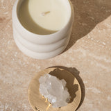 Aura Candle with Clear Quartz | LUZ