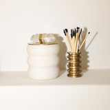 Aura Candle with Clear Quartz