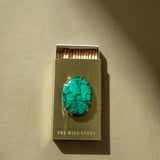 Orbit Matchbox Sleeve with Malachite