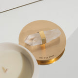 LUZ | Aura Candle with Clear Quartz