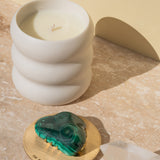 CHAPTER 8 | Aura Candle with Malachite