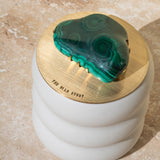 CHAPTER 8 | Aura Candle with Malachite
