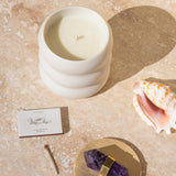 DREAMERS | Aura Candle with Amethyst