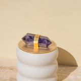 DREAMERS | Aura Candle with Amethyst