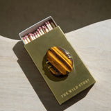 Orbit Matchbox Sleeve with Tiger's Eye